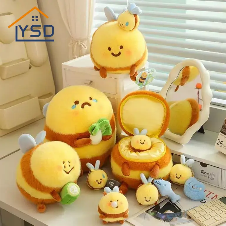 Včelí plyšová hračka