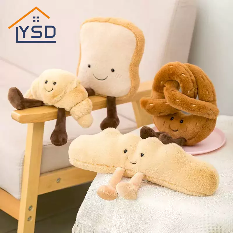 Chlebové plyšové hračky