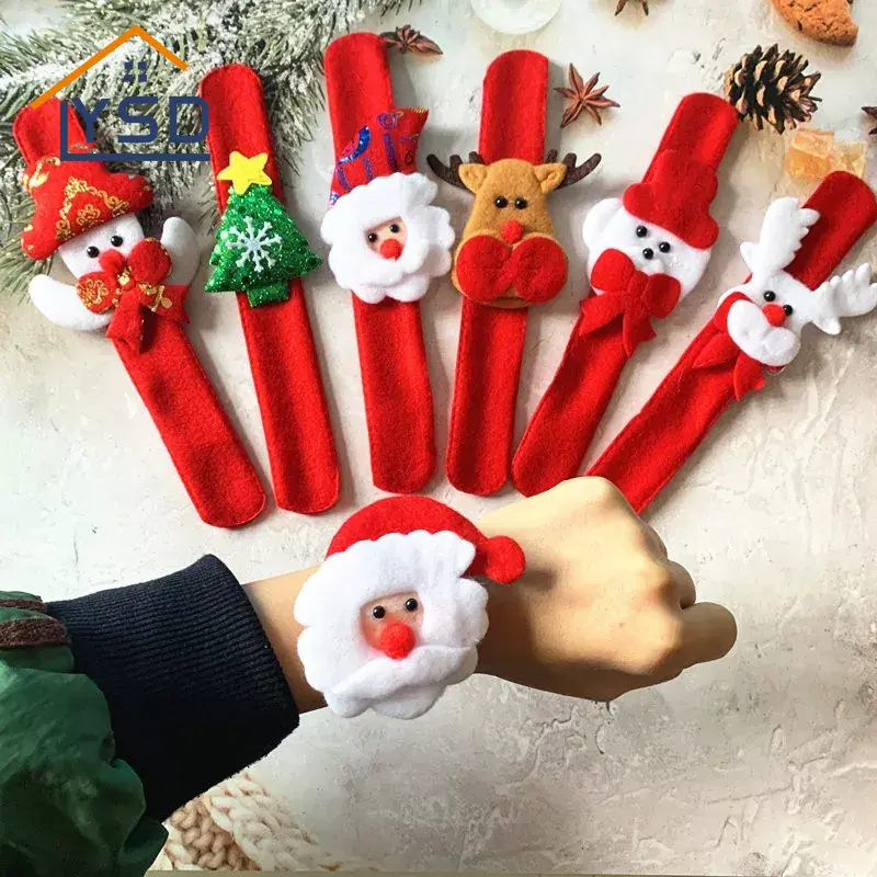 Vánoční tleskací prsten náramek