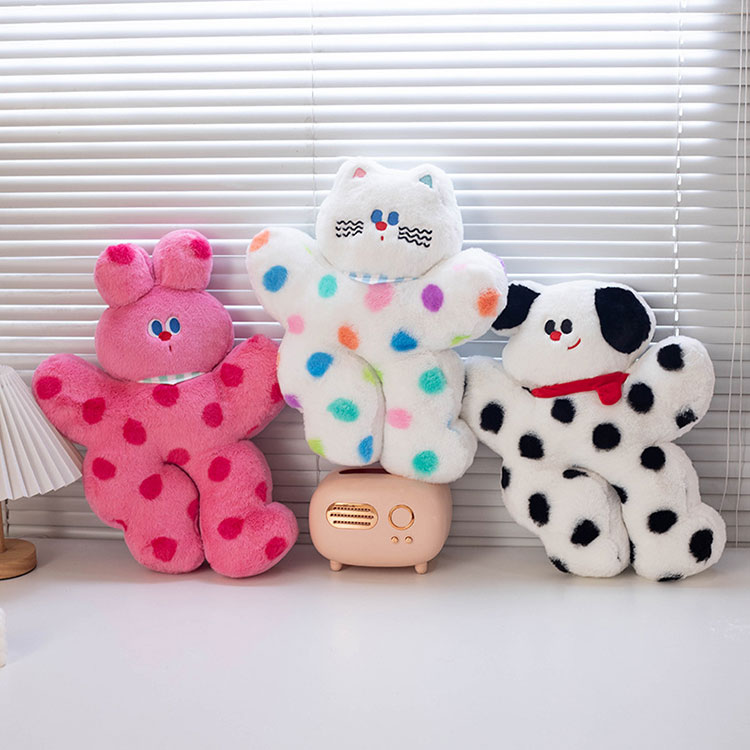 Dalmatinská plyšová hračka odolná proti deformaci