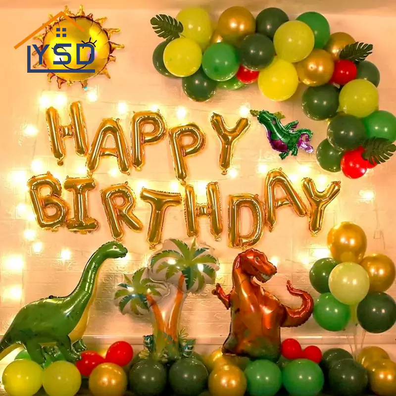 Sada balónu dinosaura