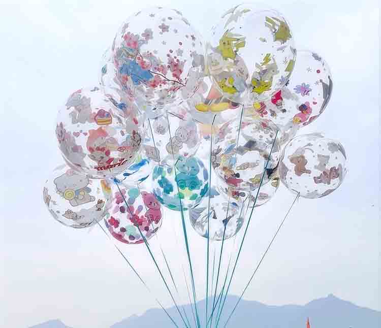 24 inch printed bobo balloon