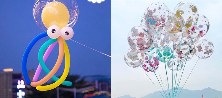 Helium bobo balloons