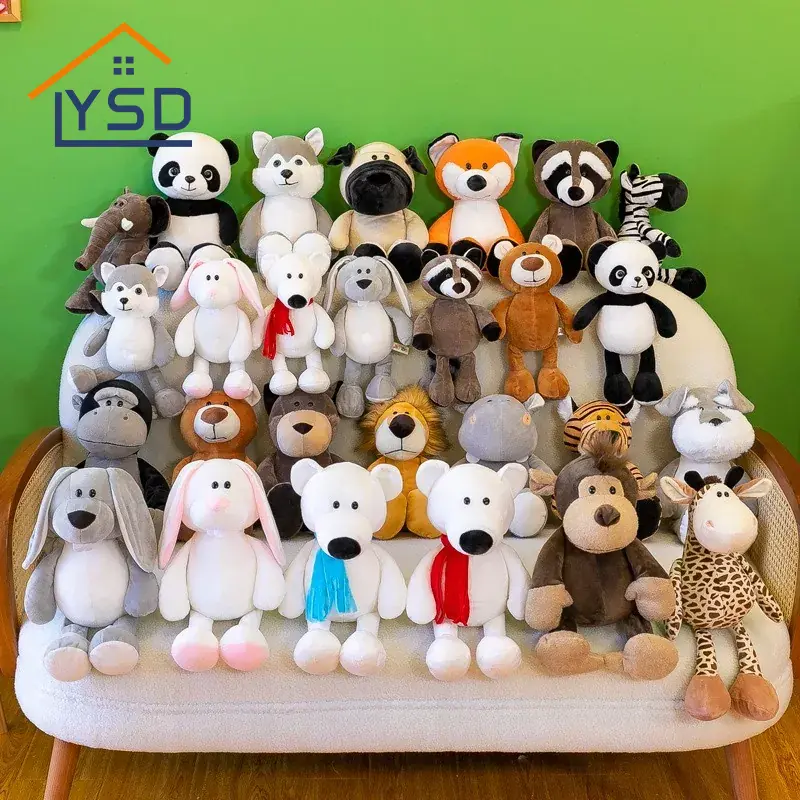 Plush Hračky pro zvířata z džungle