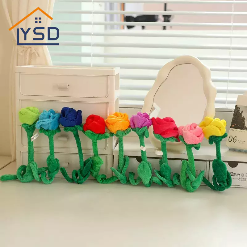 Plyšová hračka kytice růže